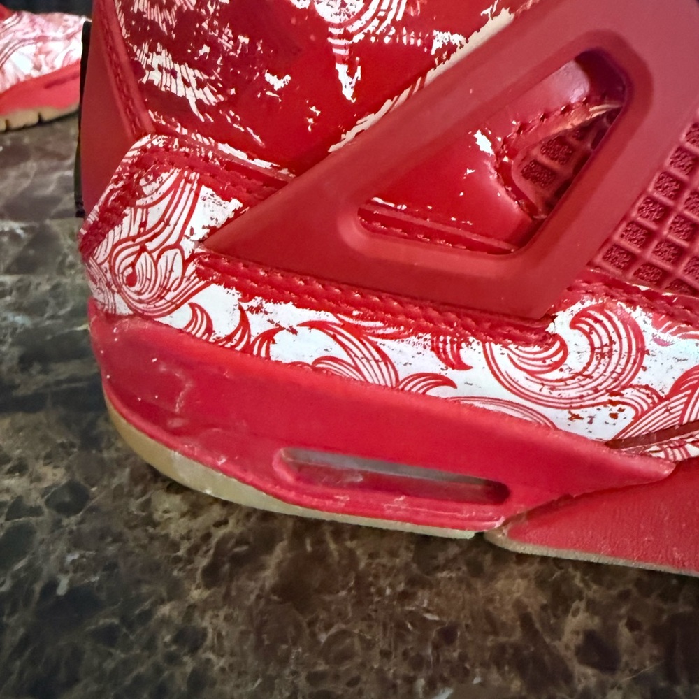Nike. Wmns Air Jordan 4 Retro NRG 'Singles Day'’. Size 5.5. - Picture 3 of 16